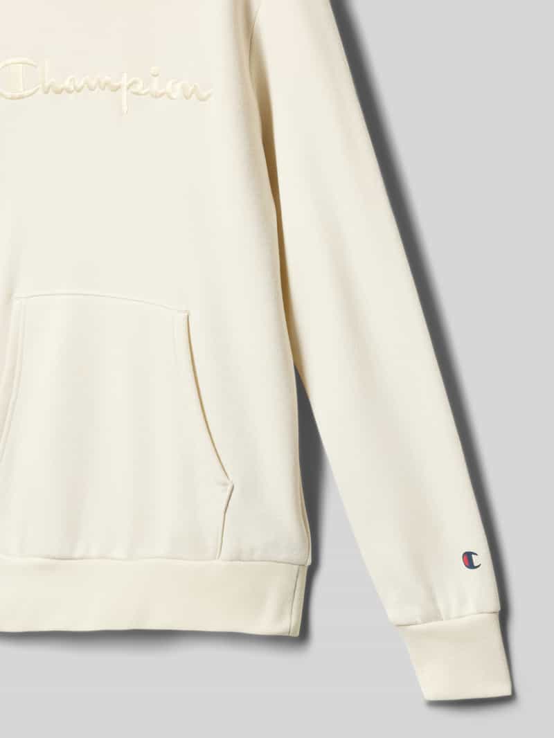 Champion Regular fit hoodie met logostitching model 'Icons'