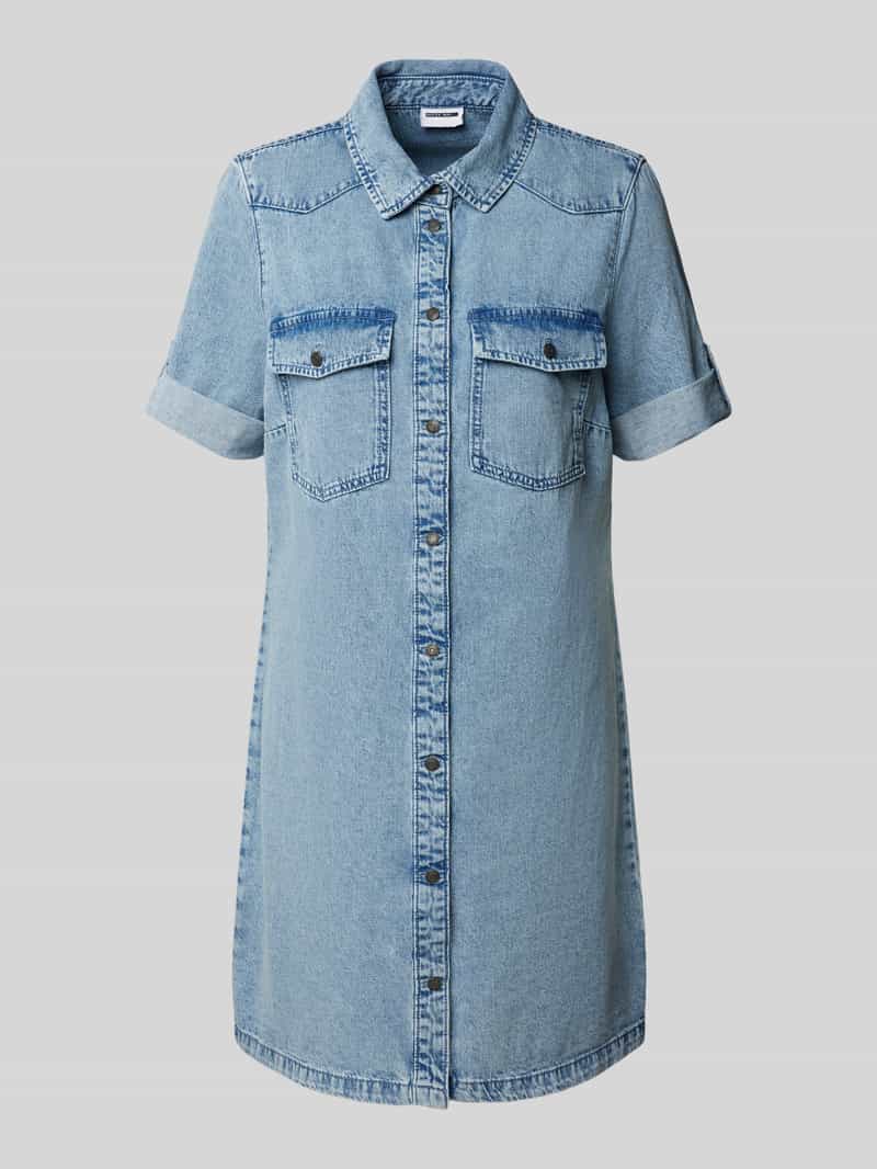 Noisy May Jeansjurk met borstzakken model 'NEW SIGNE'