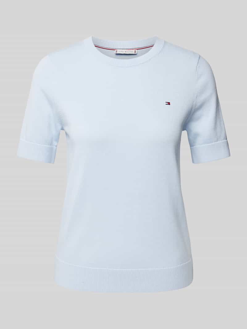 Tommy Hilfiger Gebreid shirt met logostitching