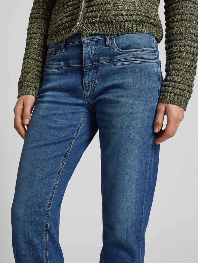 CAMBIO Slim fit jeans met verkort model 'PEARLIE'