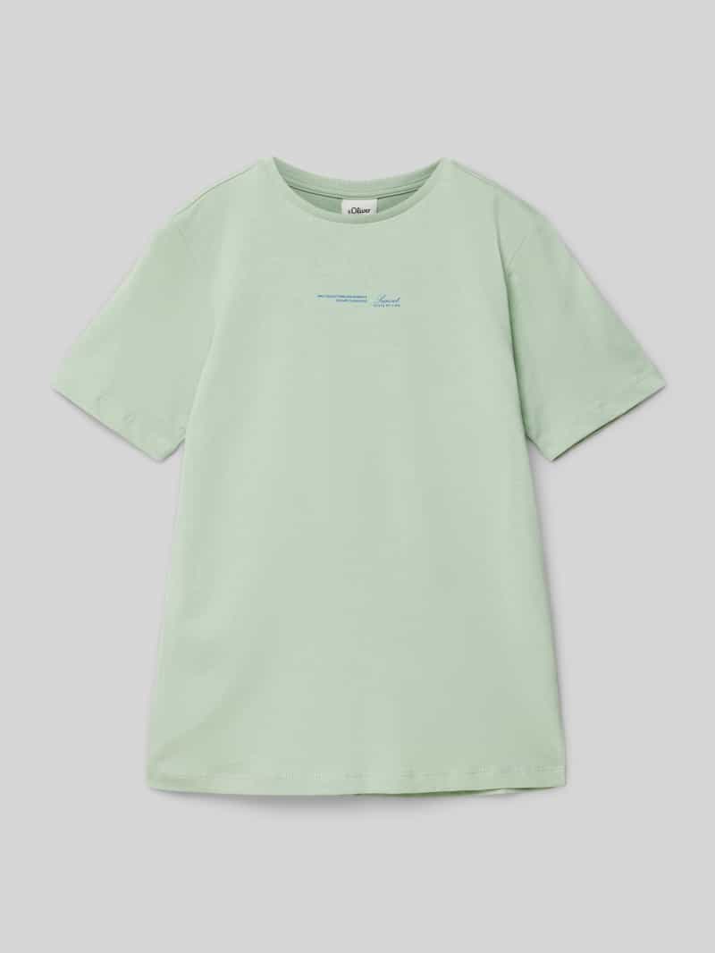 s.Oliver RED LABEL Regular fit T-shirt van puur katoen