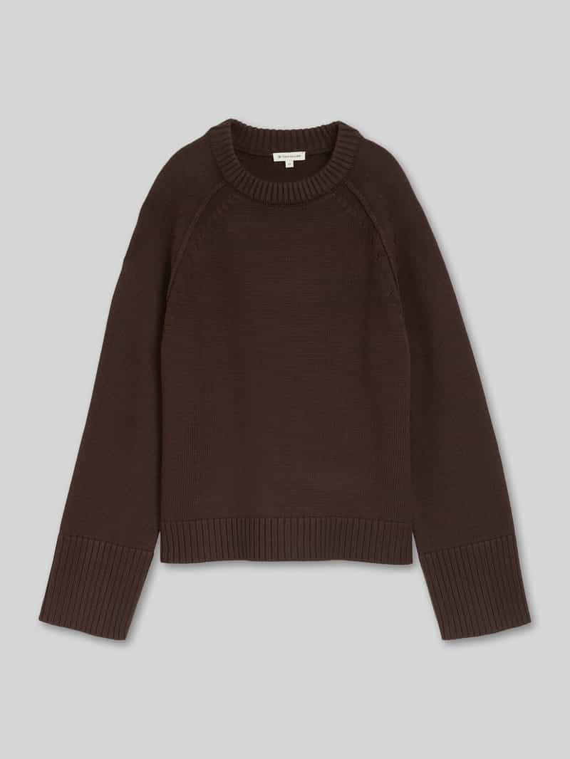 Tom Tailor Regular fit pullover van puur katoen