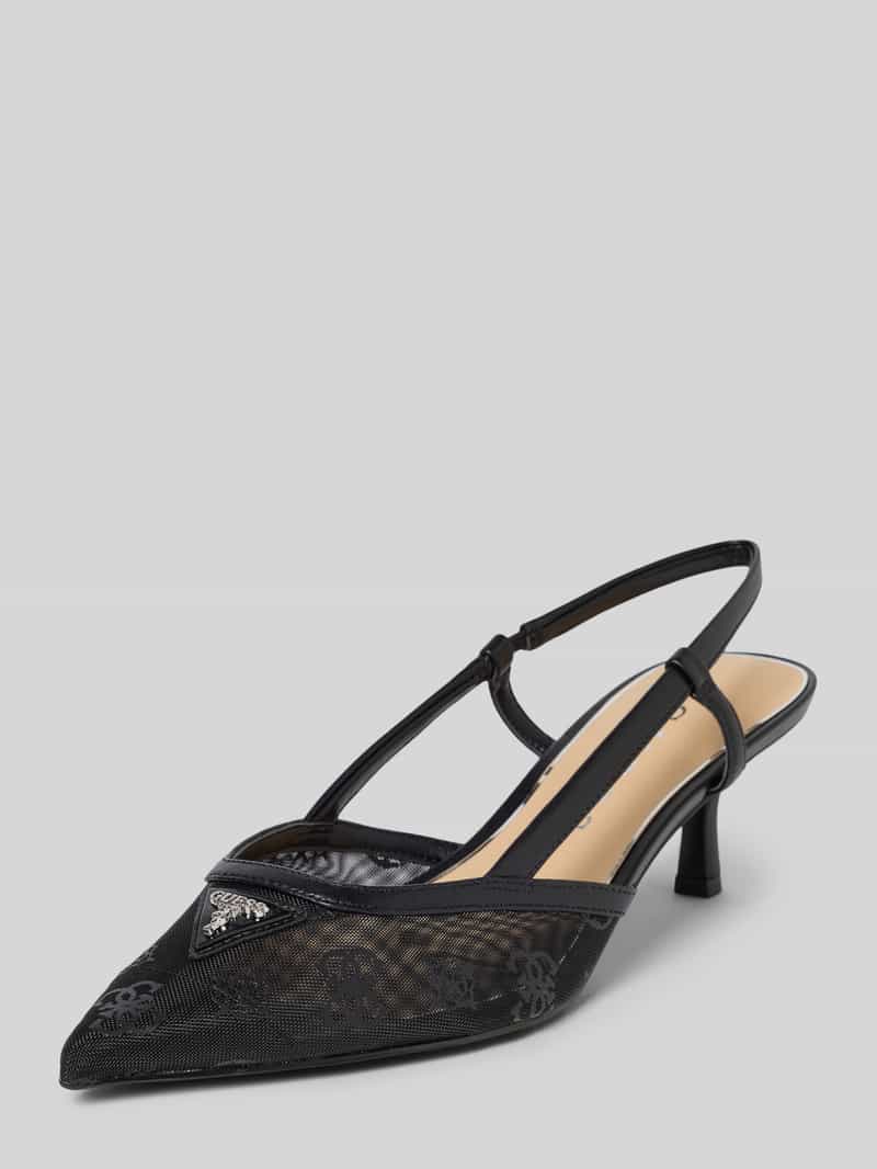 Pumps met open hiel model 'Yanno'