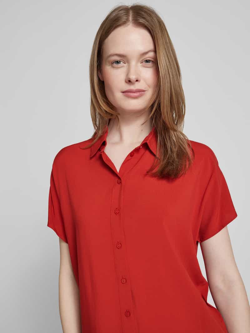 Christian Berg Woman Regular fit overhemdblouse met kapmouwen