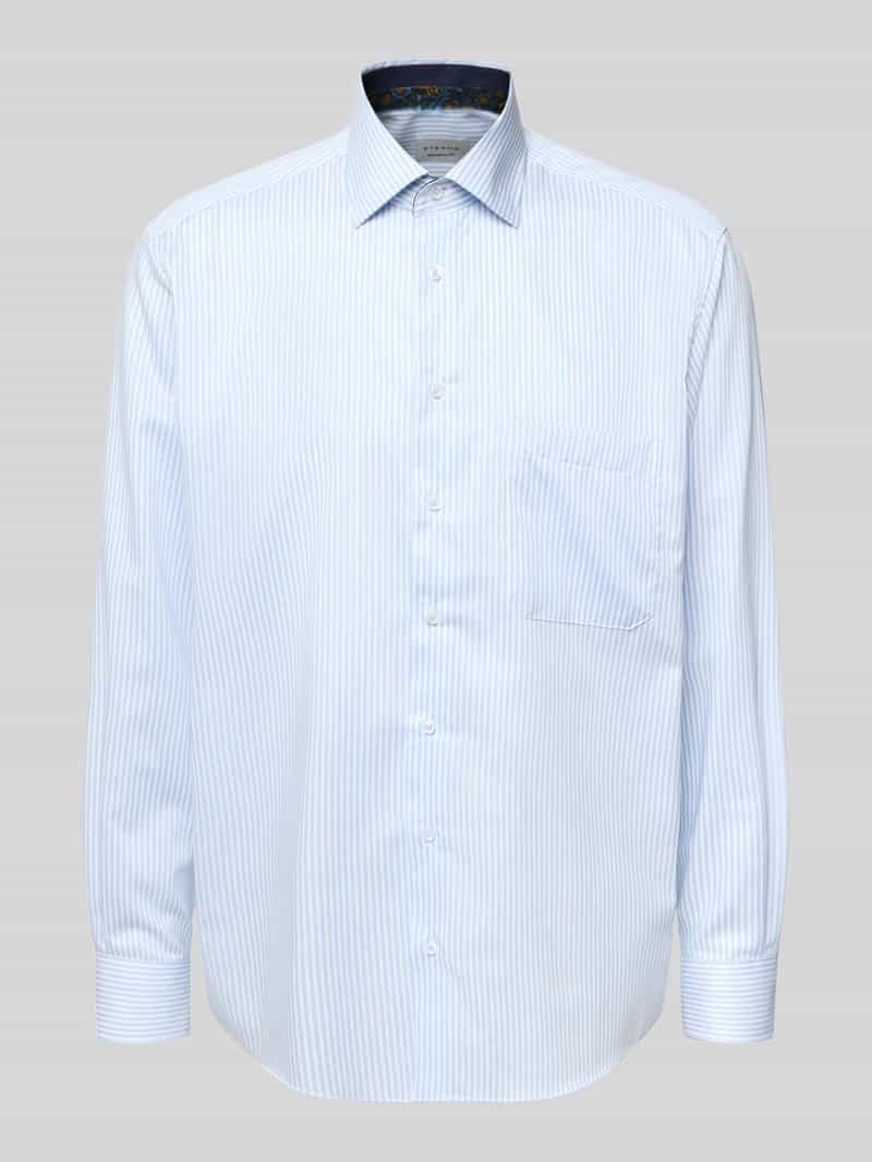 Eterna Comfort fit zakelijk overhemd met knoopsluiting