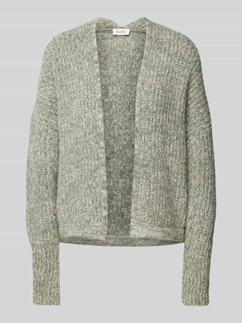 American vintage Cardigan met ribboorden