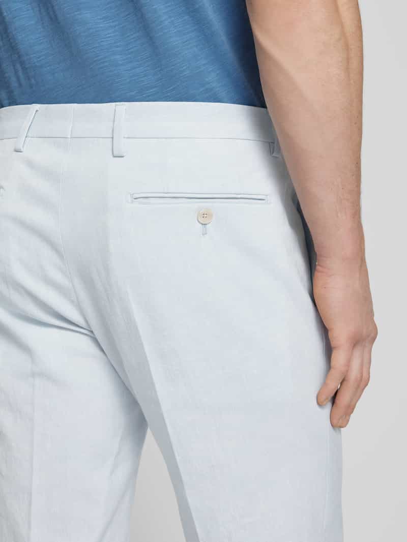 BALDESSARINI Pantalon van linnenmix model 'Massa'