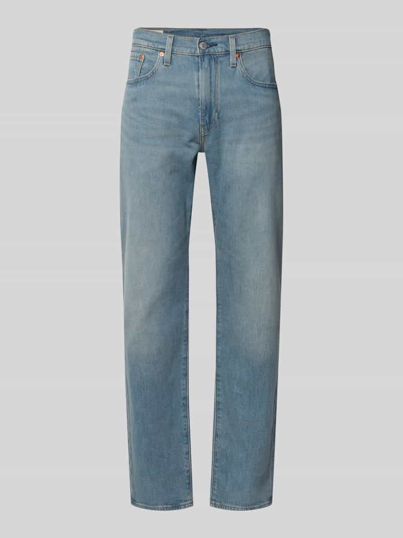 tapered fit jeans van katoenmix model '502®'