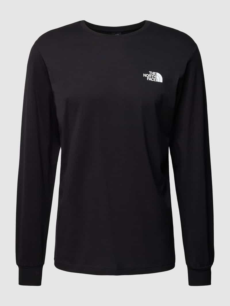 The North Face Shirt met lange mouwen en labelprint model 'REDBOX'