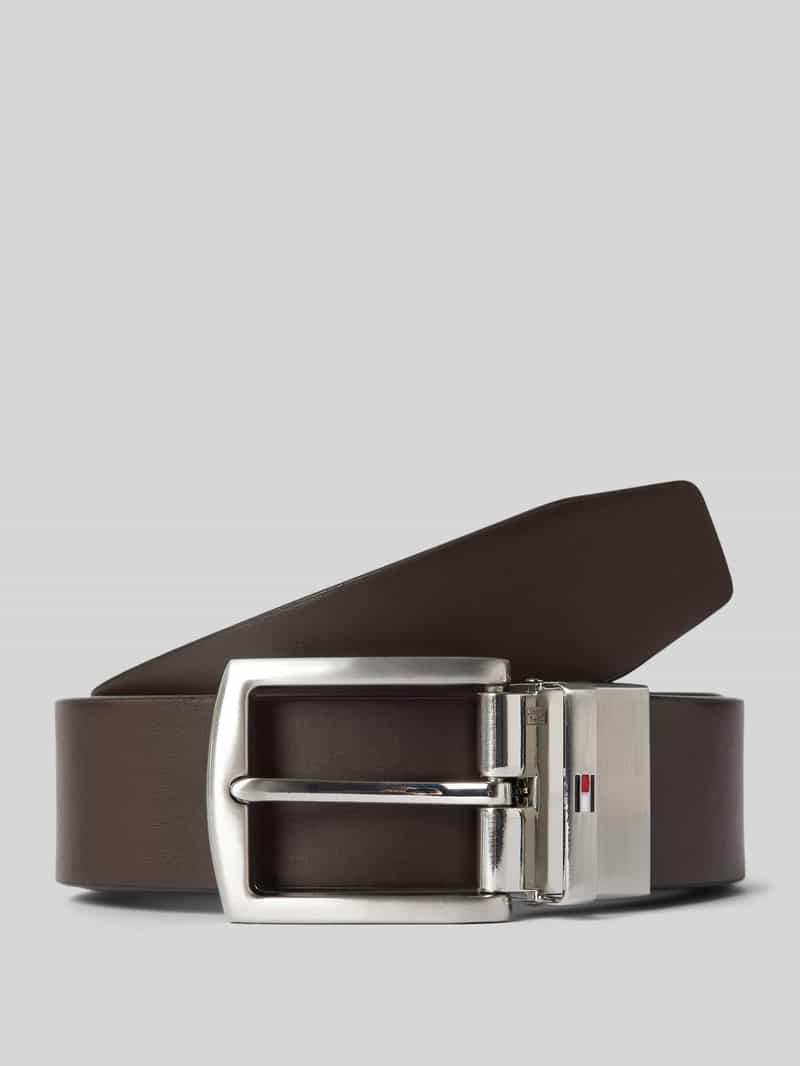 Tommy Hilfiger Leren riem met doornsluiting, model 'DENTON'