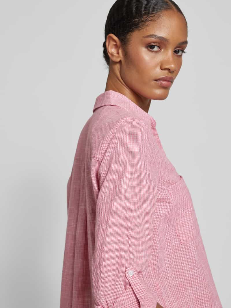 Tom Tailor Regular fit overhemdblouse van puur katoen