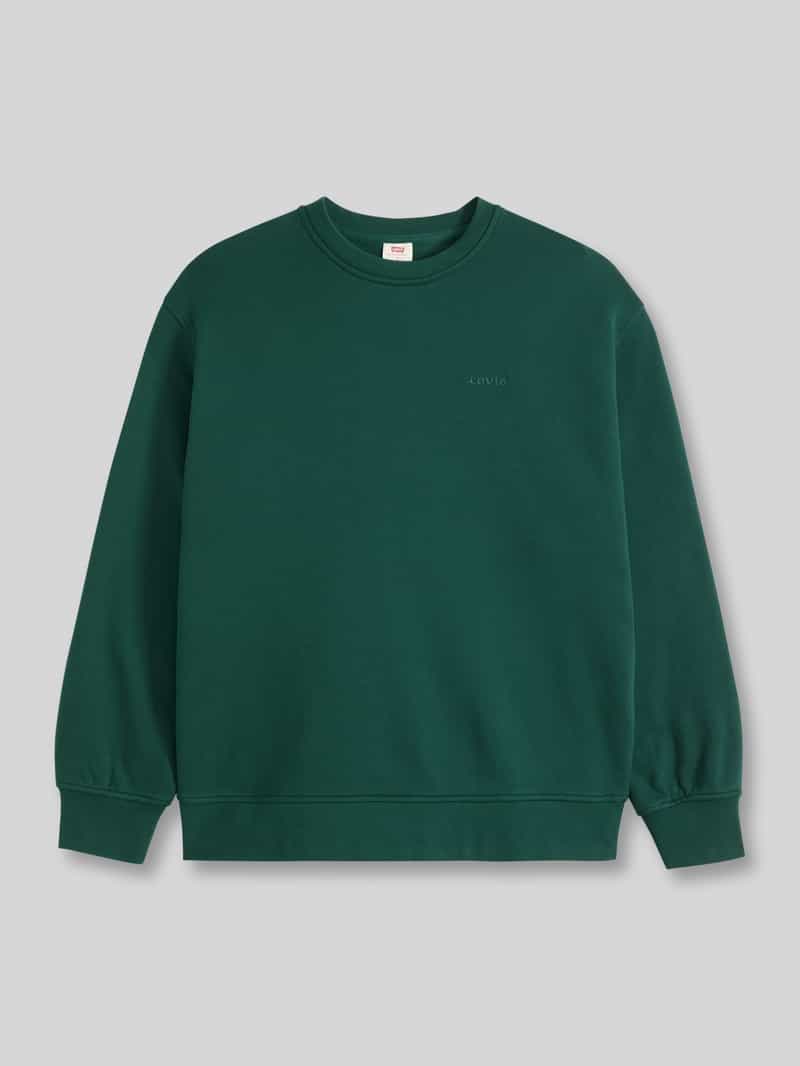 Levi's relaxed fit sweatshirt van katoenmix model 'SWEATS CREW'