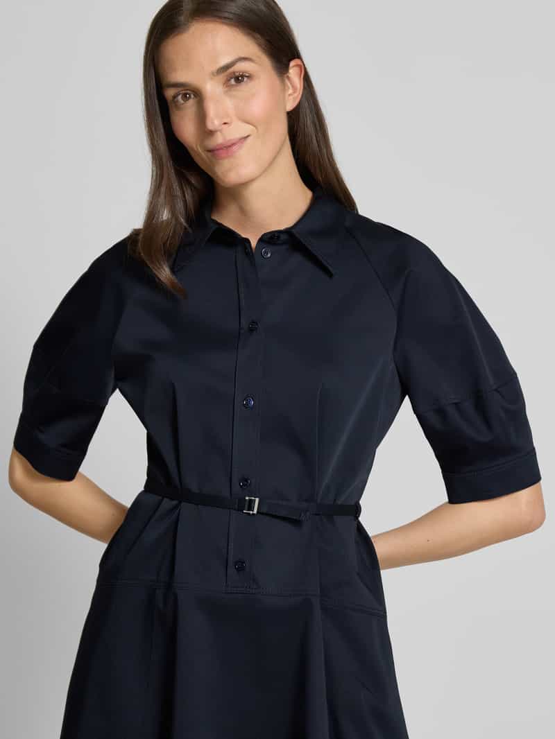 Boss Mini-jurk met tailleriem model 'Delaurena'