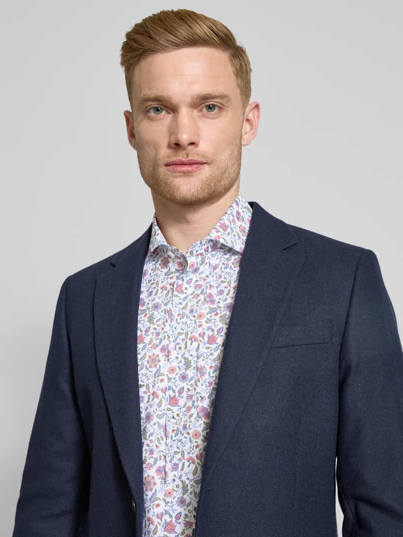 Eterna Regular fit zakelijk overhemd met knoopsluiting