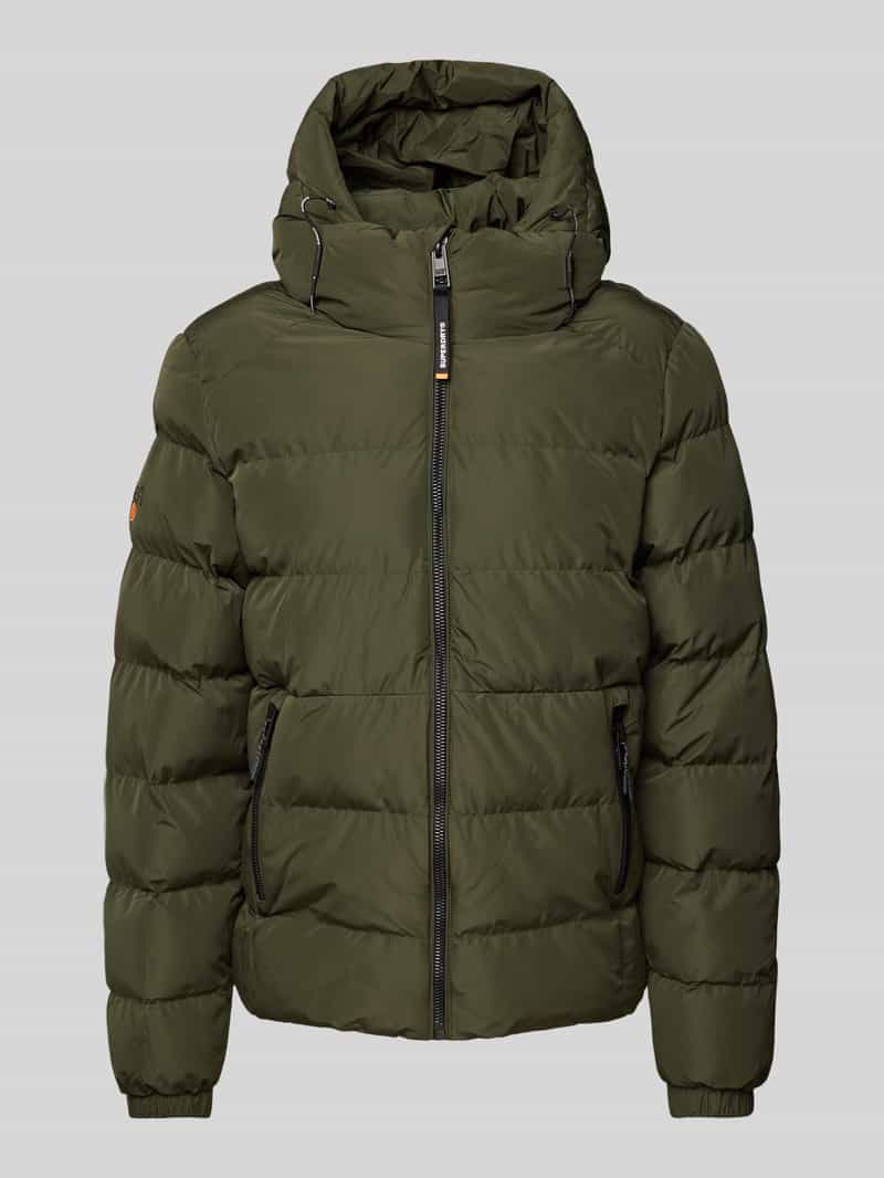 Superdry Gewatteerd jack met ritszakken