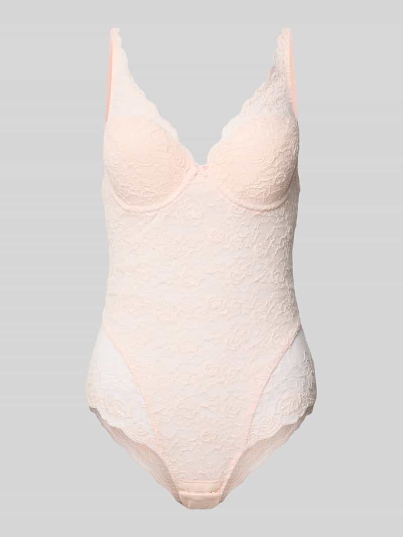 MARIE JO Body van kant met haakjessluiting model 'Cyrile'