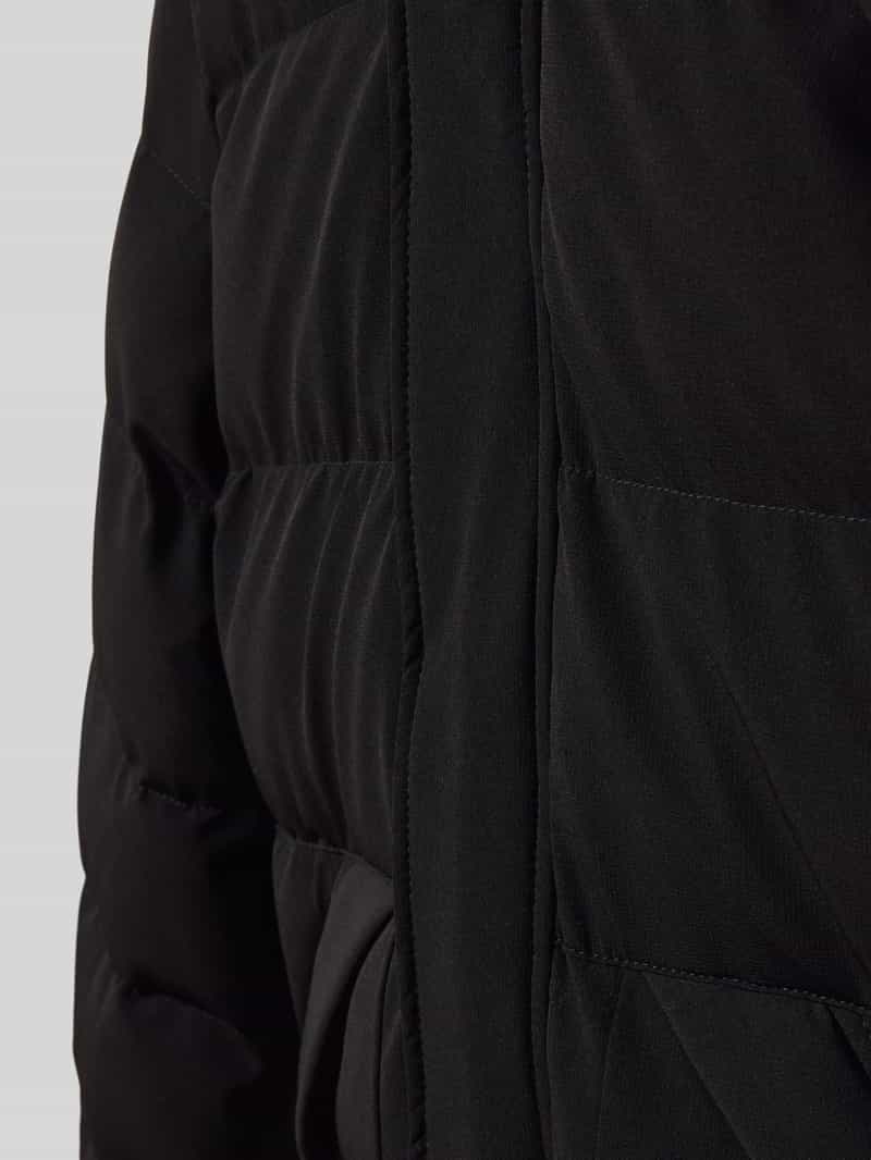 CARS JEANS Regular fit gewatteerd jack met logo-applicatie model 'Camden'
