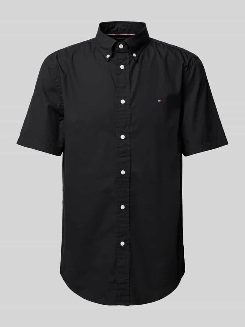 Tommy Hilfiger Regular fit vrijetijdsoverhemd met korte mouwen model 'FLEX'