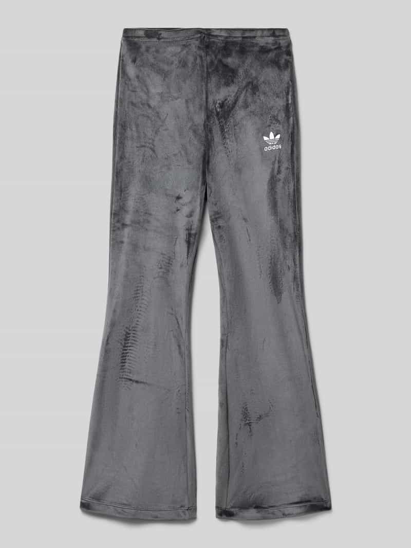 adidas Originals Bootcutbroek met labelstitching