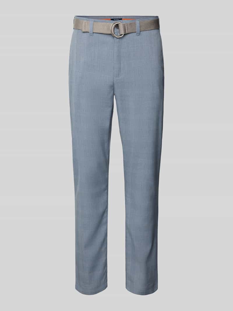 MCNEAL Slim fit broek met riem