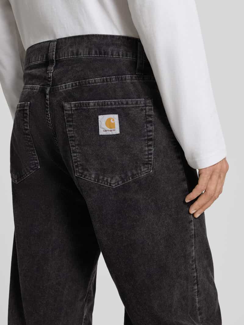 Carhartt Work In Progress Straight fit jeans in ribcordlook model 'Aaron'