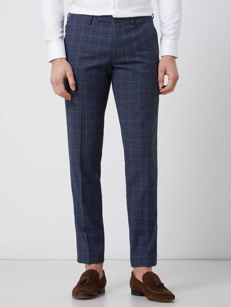 Pantalon met stretch en rechte pasvorm, model 'Steve' MCNEAL