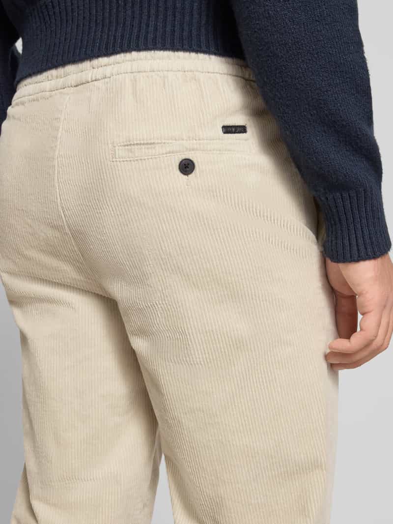 Only & Sons Tapered corduroy broek van katoenmix model 'LINUS'