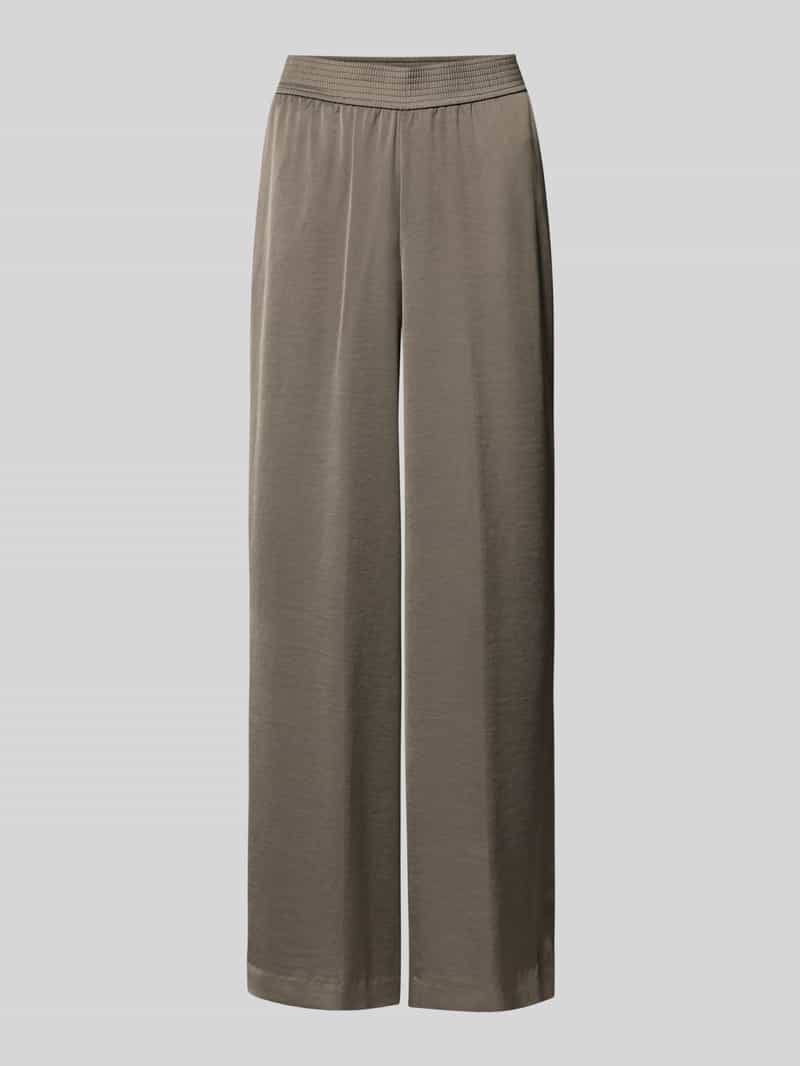 comma Relaxed fit stoffen broek met elastische band