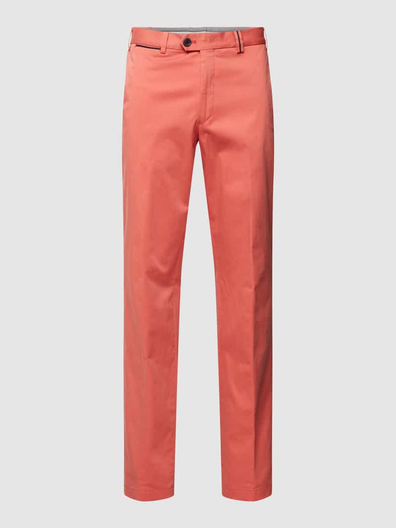 Hiltl Slim fit broek met persplooien, model 'PEAKER'