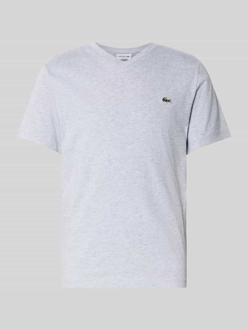 Lacoste Regular fit T-shirt van puur katoen