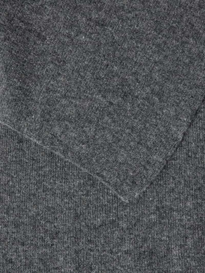 Knowledge Cotton Apparel Wollen sjaal met labeldetail