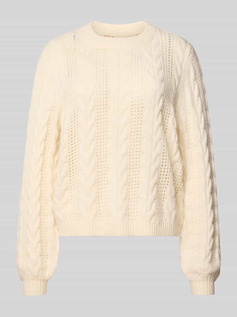 Only Regular fit gebreide pullover van viscosemix model 'RUBINA'