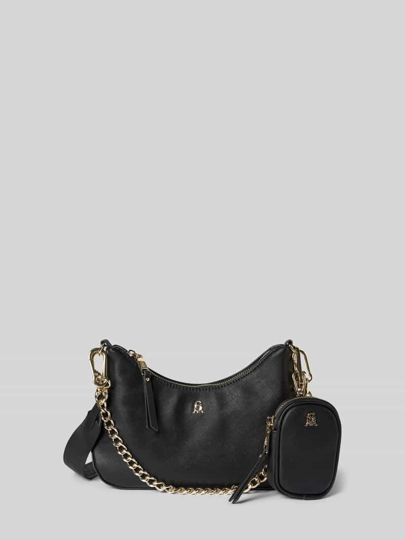 Steve Madden Schoudertas met logo-applicatie, model 'Sin'