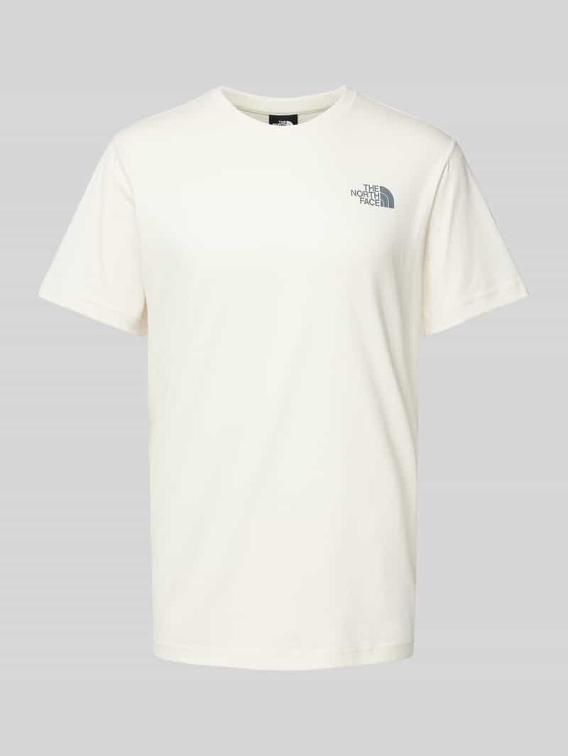 The North Face T-shirt met labelprint model 'REDBOX'