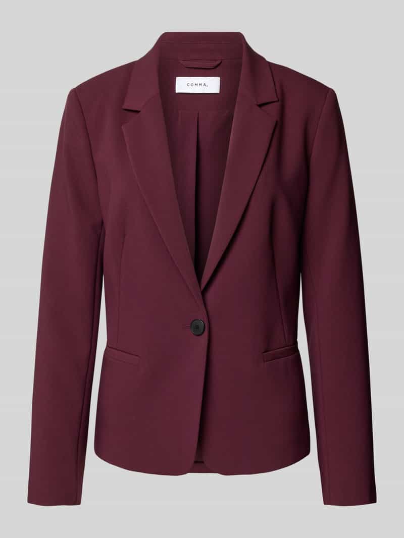 comma Blazer met reverskraag