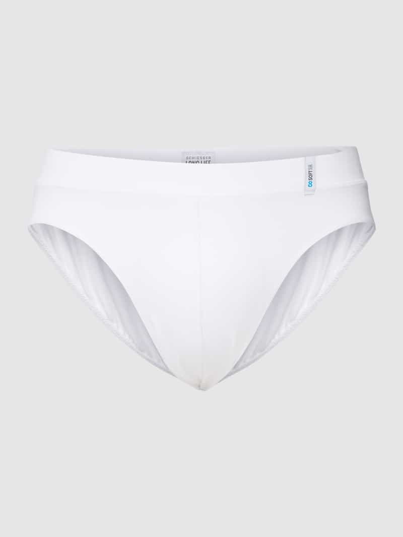 Slip met sierstiksels