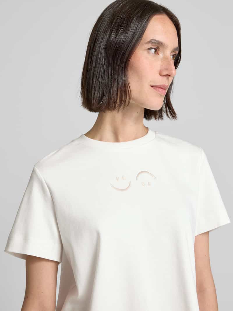 Vero Moda Oversized T-shirt van puur katoen model 'SARA METTE'