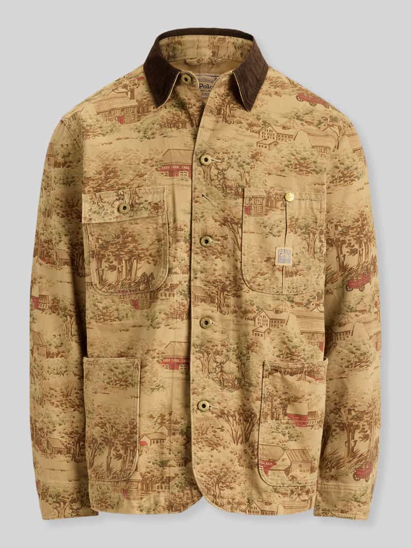 Polo Ralph Lauren Relaxed fit overhemdjack van puur katoen