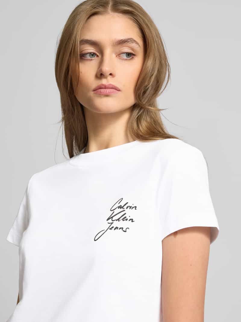 Calvin Klein Jeans T-shirt met labelprint