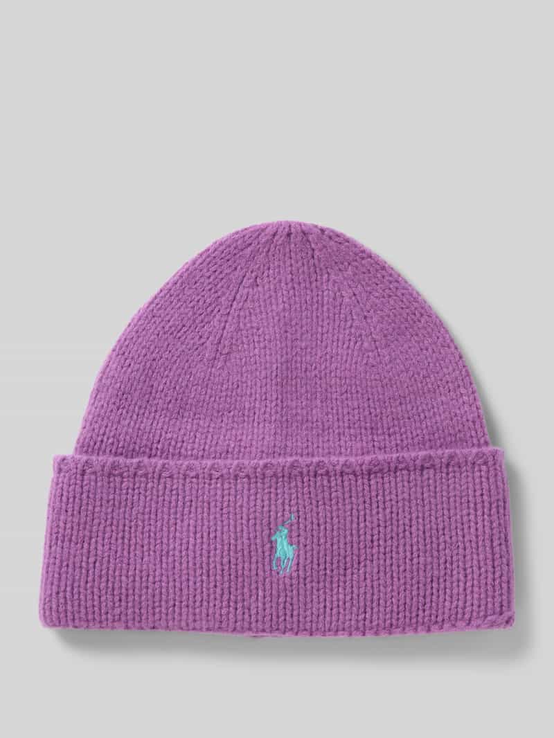 Polo Ralph Lauren Wollen muts met logostitching