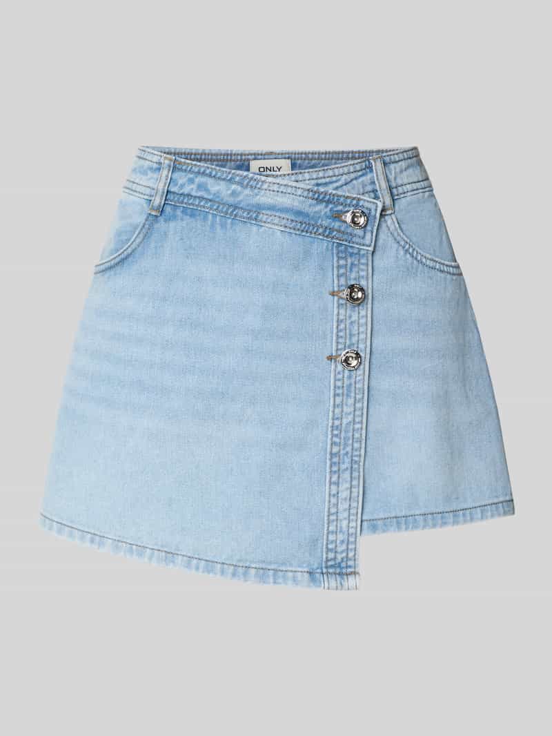 Only Regular fit korte jeansrok van puur katoen model 'LESLY'