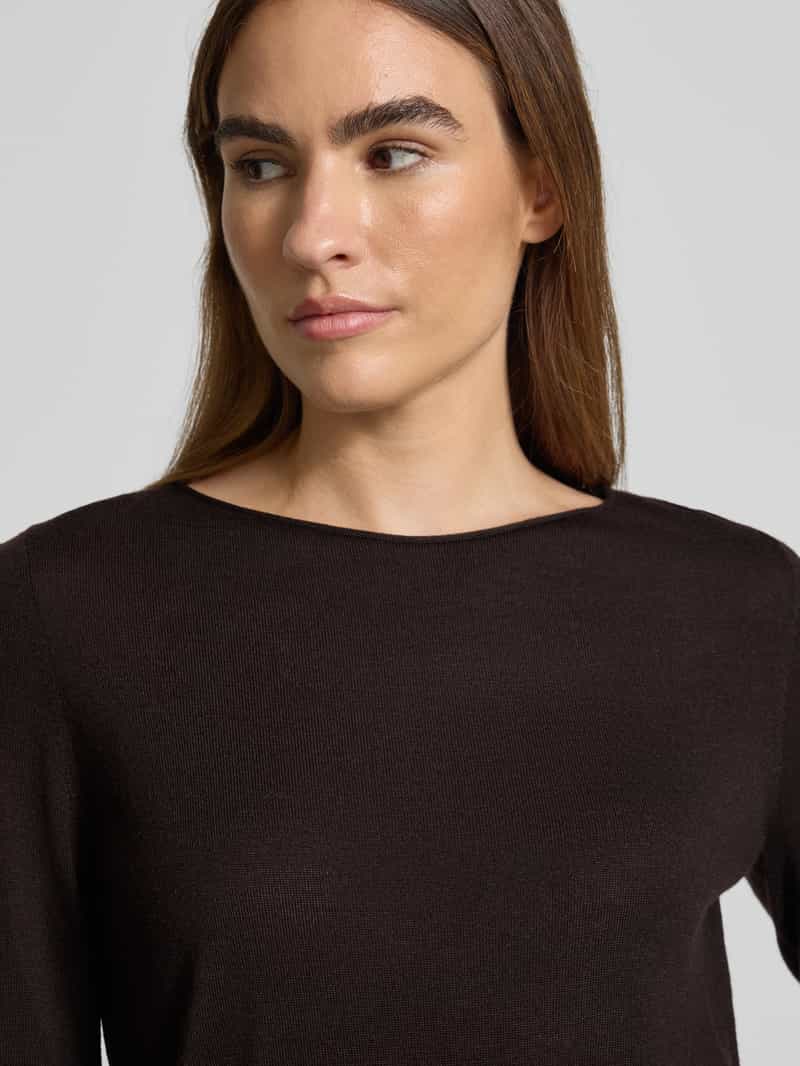 Marc O'Polo Regular fit gebreide pullover van zuivere scheerwol
