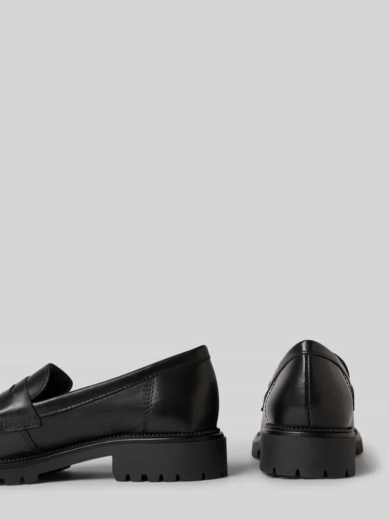 tamaris Instappers van echt leer model 'Chunky Loafer'