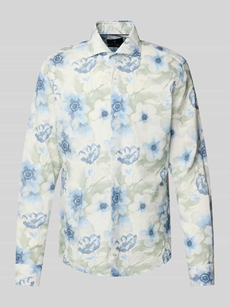 JOOP! Collection Slim fit zakelijk overhemd met haaikraag model 'Pai'