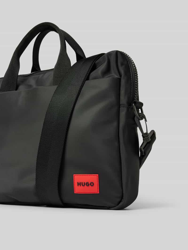 HUGO Handtas met labelpatch model 'Ethon'