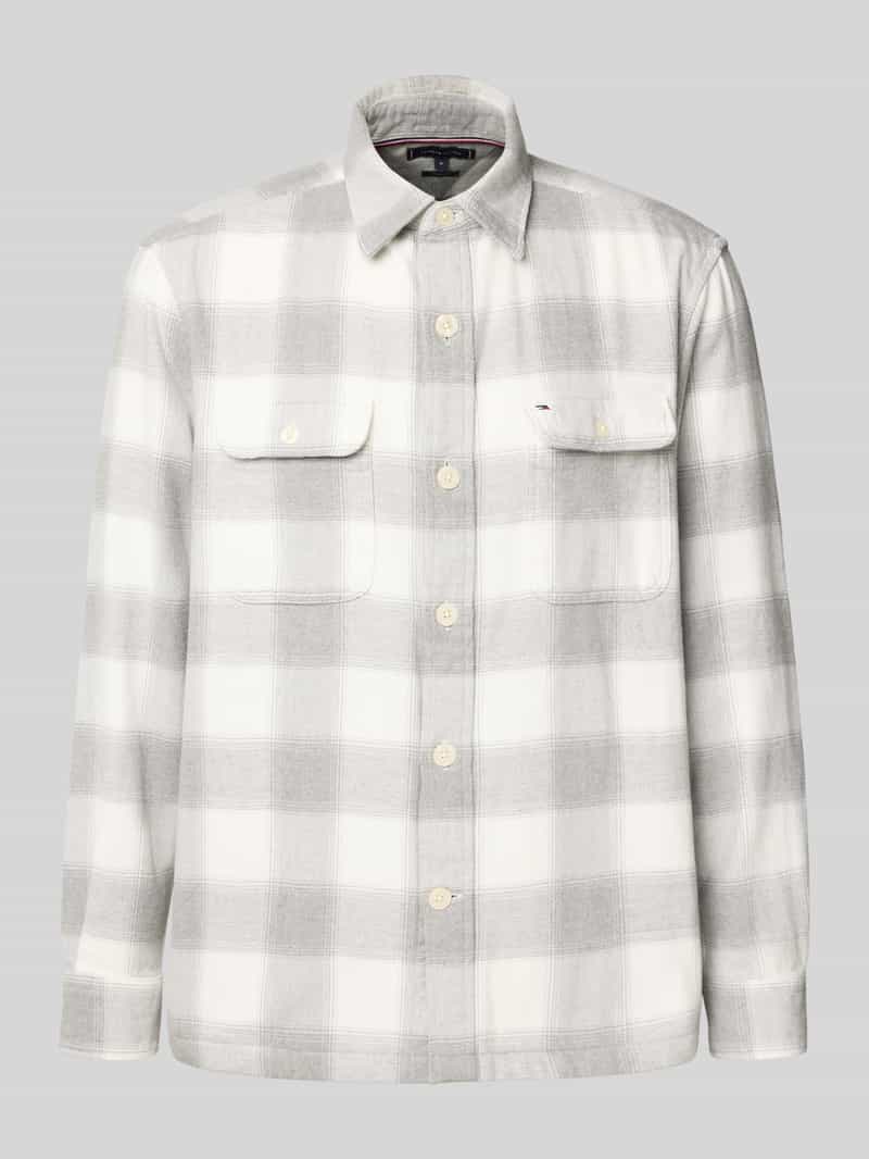 Tommy Hilfiger Regular fit vrijetijdsoverhemd van puur katoen
