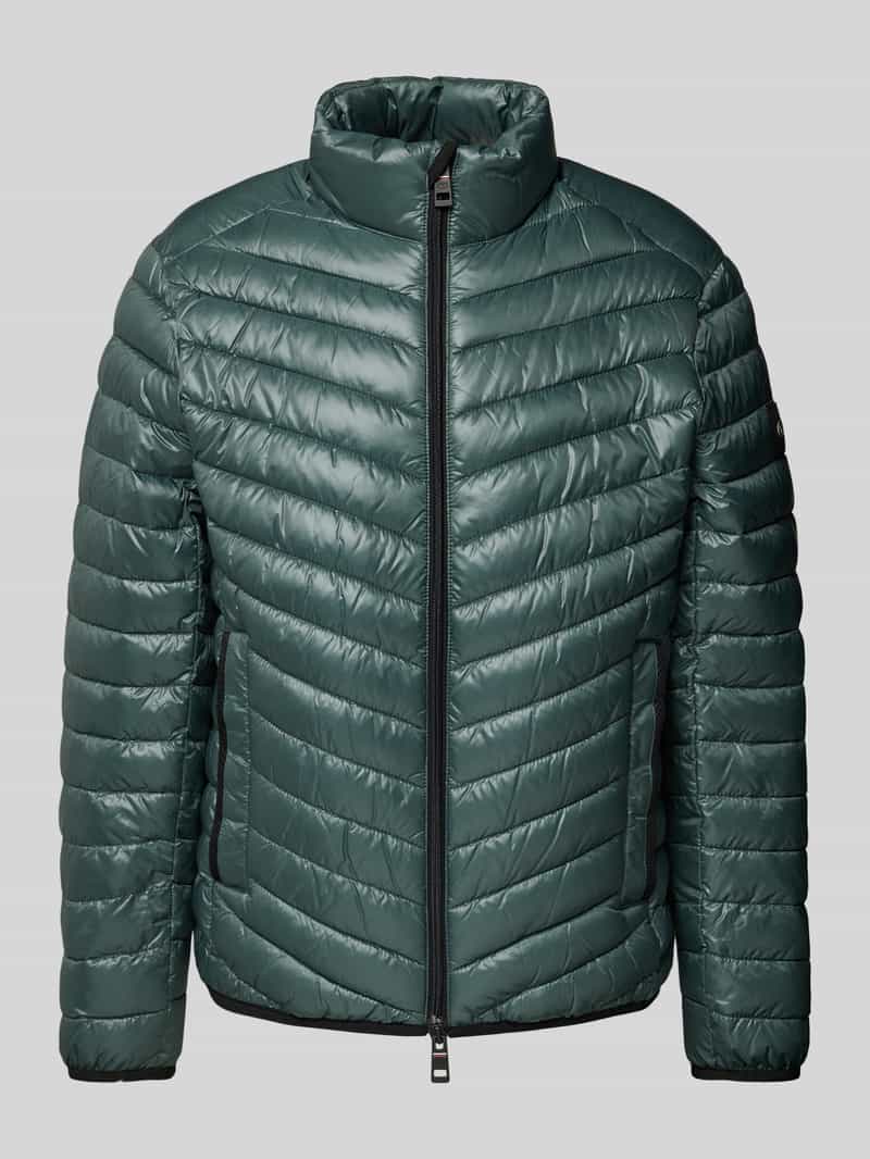 Tom Tailor Regular fit gewatteerd jack met mesh details