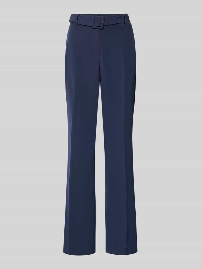 Broek met riem model 'LEILA'