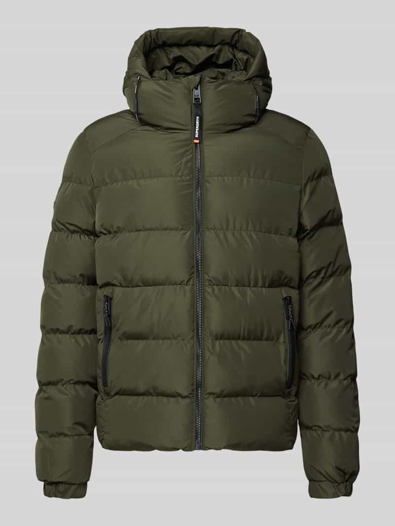 Superdry Jack met capuchon en ritszakken opzij