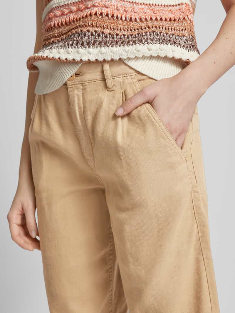 drykorn Paperbagbroek in effen design model 'CLEVER'